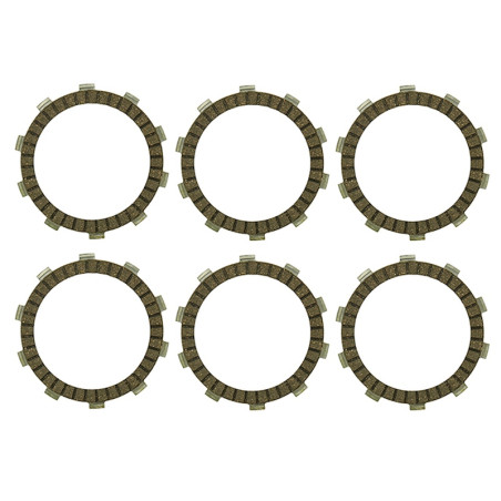 PSYCHIC clutch discs HONDA XR 250, TRX 300EX`93-09 (F1633) (EBS1190)