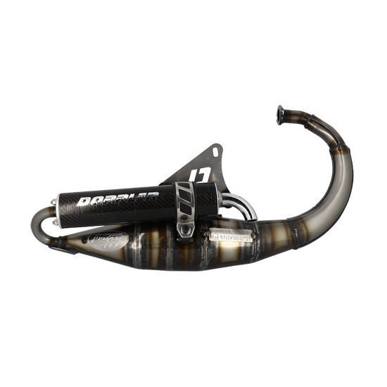 EXHAUST SCOOTER DOPPLER S3R EVOLUTION FOR BW'S / SLIDER WITH CARBON SILENCER