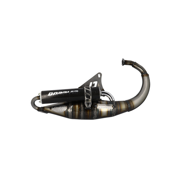 EXHAUST SCOOTER DOPPLER S3R EVOLUTION FOR BW'S / SLIDER WITH CARBON SILENCER