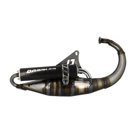 EXHAUST SCOOTER DOPPLER S3R EVOLUTION FOR BW'S / SLIDER WITH CARBON SILENCER