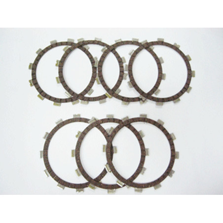 PSYCHIC clutch discs YAMAHA XT 350 (85-95), YFM 350 FX WOLVERINE (95-03), TT 350 (85-95) (EBS2240)