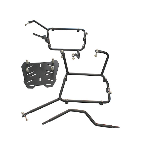 ZESTAW STELAŻY KUFER CENTRALNY + BOCZNE COOCASE TRIUMPH TIGER 800 2011-2017 KUFRY BOCZNE SYMETRYCZNE