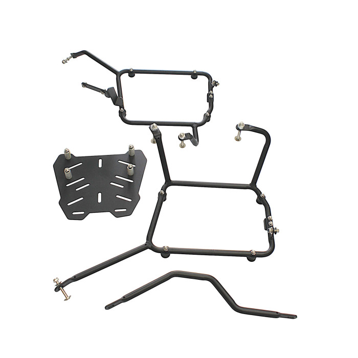 ZESTAW STELAŻY KUFER CENTRALNY + BOCZNE COOCASE TRIUMPH TIGER 800 2011-2017 KUFRY BOCZNE SYMETRYCZNE