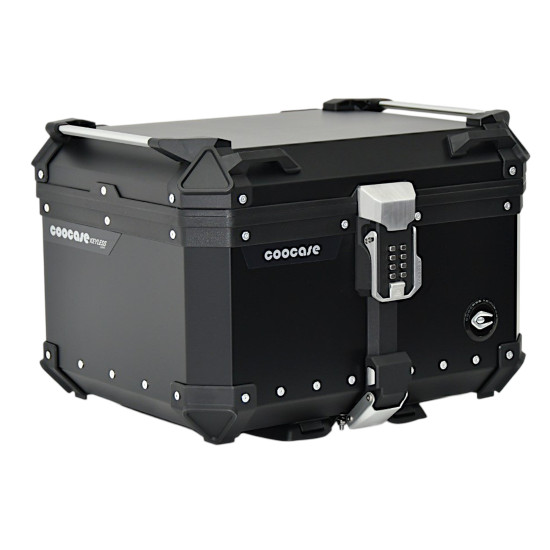 KUFER CENTRALNY ALUMINIOWY COOCASE 55L KEYLESS CZARNY