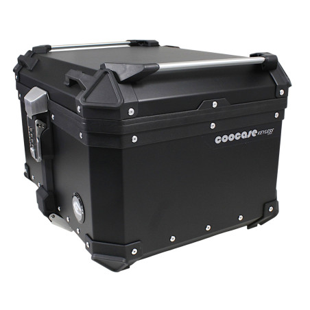 KUFER CENTRALNY ALUMINIOWY COOCASE 55L KEYLESS CZARNY