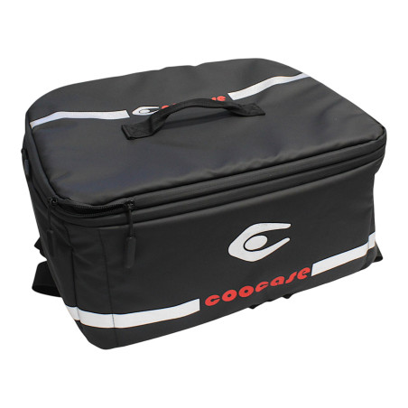 KUFER CENTRALNY ALUMINIOWY COOCASE 55L KEYLESS CZARNY