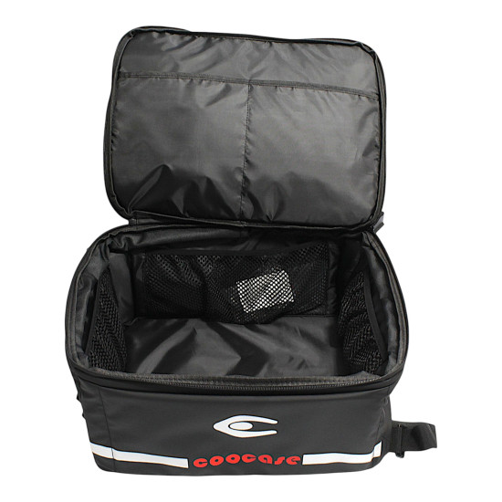 KUFER CENTRALNY ALUMINIOWY COOCASE 55L KEYLESS CZARNY