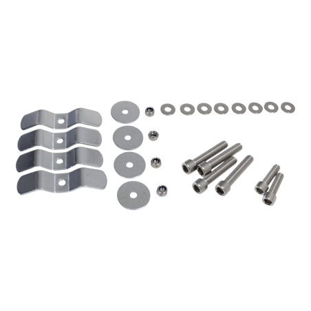 KUFER CENTRALNY ALUMINIOWY COOCASE 55L KEYLESS Z WYSUWANYM OPARCIEM CZARNY