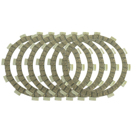 PSYCHIC clutch discs YAMAHA SR 250`80-81 (3Y8), SR 250SE`81-83 (6 discs) (EBS2267)