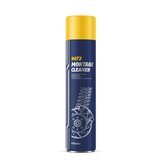STABDŽIŲ RIEBALŲ ŠALINIMO PRIEMONĖ „MANNOL MONTAGE CLEANER“ 600 ml