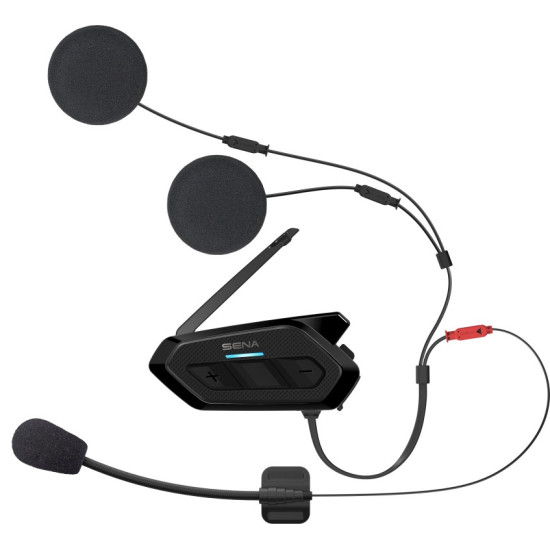 SENA INTERKOM MOTOCYKLOWY SPIDER RT1 MESH 2.0 DO 2000M ( MAX 8000M ) Z GŁOŚNIKAMI HD SPEAKERS I UNIWERSALNYM ZESTAWEM MI