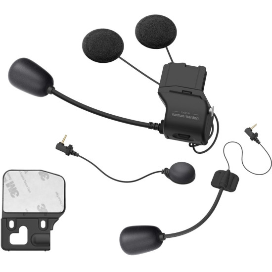 SENA domofono tvirtinimo rinkinys 50S, 30K, 20S-EVO su „Harman Kardon“ garso sistema, universaliu mikrofonu ir garsiakal