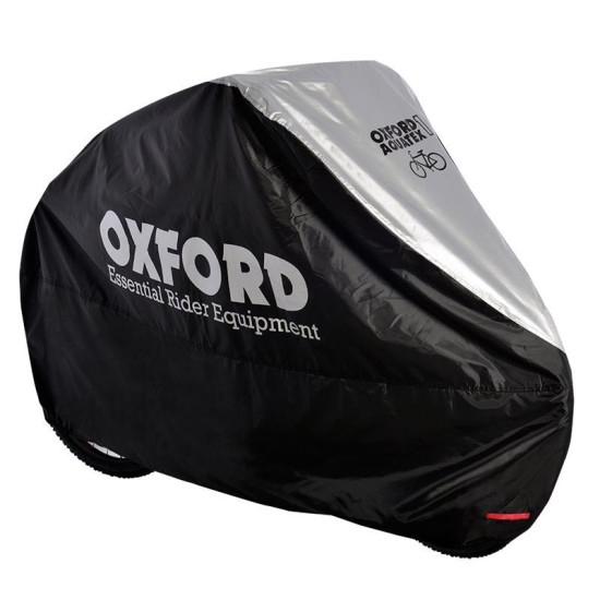 OXFORD AQUATEX ROWEROWY POKROWIEC WODOODPORNY NA ROWER KOLOR SZARY / CZARNY