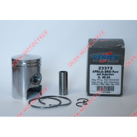 VERTEX stūmoklis APRILIA 50 SKUTER SR50 40,00 mm (NOM)