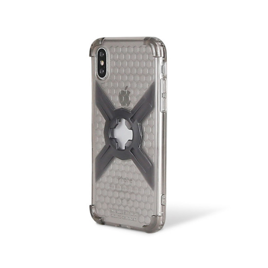 IŠPARDAVIMAS „CUBE X-GUARD“ TELEFONO DĖKLAS, SKIRTAS „IPHONE X / XS“, PILKAS (LAIKIKLIS ANT VAIRO ĮSIGYJAMAS ATSKIRAI: 1