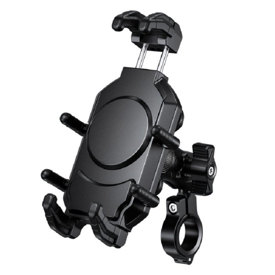 „BIKETEC“ antivibracinis motociklo telefono laikiklis, tvirtinamas prie vairo, tipas: R19