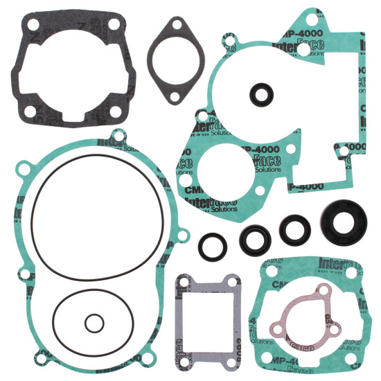 WINDEROSA (VERTEX) gasket set KTM SX 50 06-09, SX 50 MINI 08, SX PRO JR 50 01-08, SX PRO SR 50 02-05 (with engine oil)