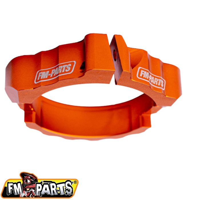 FM-PARTS EXHAUST OUTLET REINFORCEMENT (FLANGE) KTM/HUSQVARNA '17-'22 color orange