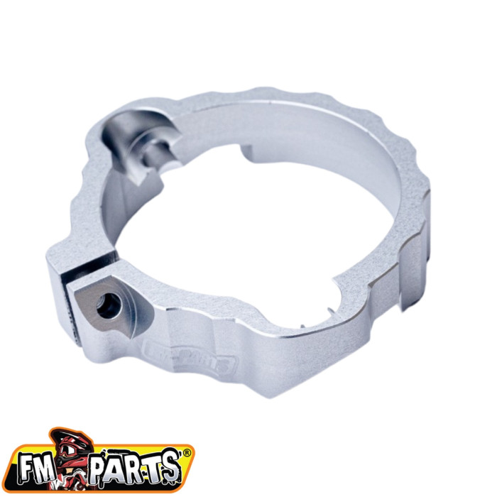 FM-PARTS EXHAUST OUTLET REINFORCEMENT (FLANGE) KTM/HUSQVARNA '17-'22 spalva pilka