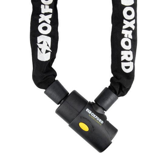 OXFORD apsaugos nuo vagystės grandinė su signalizacijos grandine 10, 10 mm x 2 m