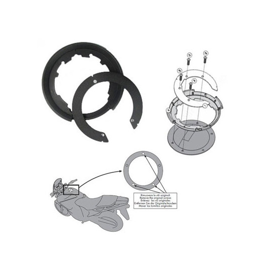 KAPPA TANKLOCK MOUNT DUCATI / BMW