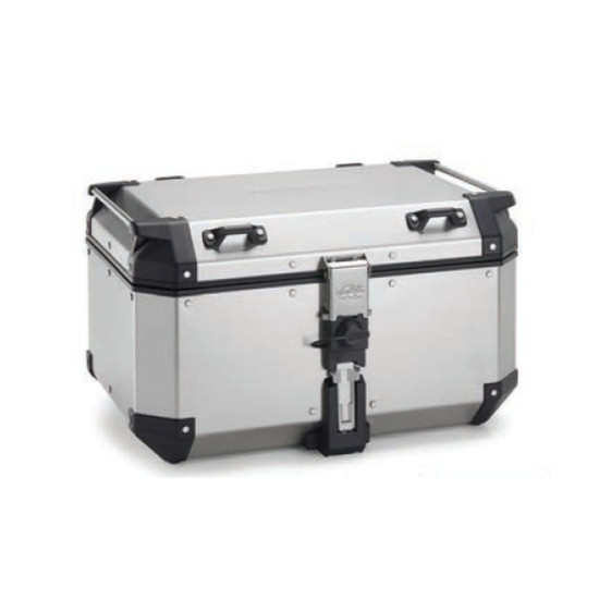 KAPPA VIRŠUTINIS DĖŽUTĖ 58L MONOKEY KVG580A K'VOYAGER ALUMINUM SILVER