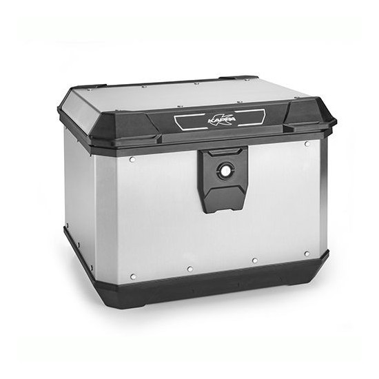 KAPPA 2026 / 01 KUFER CENTRALNY MONOLOCK 50L KMX500A K'METROBOX ALUMINIOWY SREBRNY