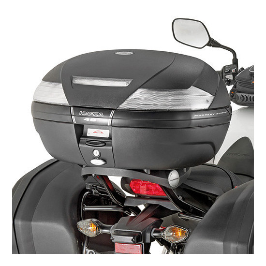 KAPPA VIRŠUTINIO DĖŽĖS RĖMAS HONDA CB 650F (14-18), CBR 650F (14-16) (BE PLOKŠTELĖS)