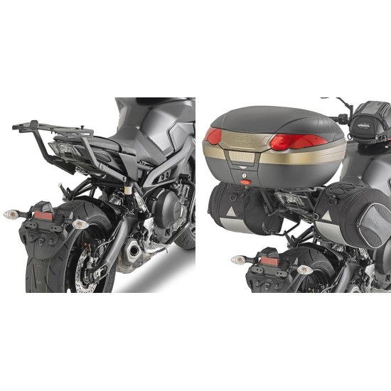 KAPPA VIRŠUTINIS DĖŽĖS LAIKIKLIS YAMAHA MT-09 '17-'20 (BE PLOKŠTELĖS)