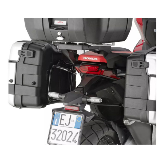 KAPPA MONOKEY ŠONINIS LAIKIKLIS HONDA X-ADV 750 (17-20) - TAIP PAT TINKA MONOKEY KMS K'MISSION ALIUMINIO LAIKIKLIUI