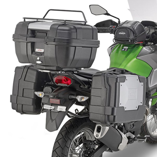 KAPPA MONOKEY ŠONINIS DĖŽĖS LAIKIKLIS KAWASAKI Versys X 300 (17-25) - TAIP PAT TINKA MONOKEY KMS K'MISSION ALIUMINIO DĖŽ