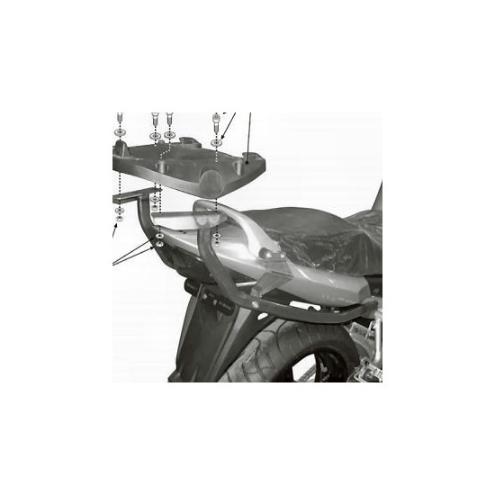 KAPPA VIRŠUTINIO DĖŽĖS LAIKIKLIS SUZUKI GSX 650F (08-14), 1250 F (10-16), GSF 650 BANDIT / S / ABS (05-11), 1200 / 1250 