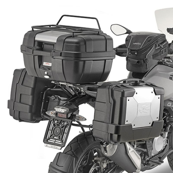 KAPPA MONOKEY ŠONINIO LAGAŽO RĖMAS BMW G 310 GS (17-25) - TAIP PAT TINKA MONOKEY KMS K'MISSION ALIUMINIO LAGAŽUI
