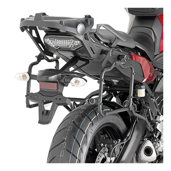 KAPPA QUICK MOUNT SIDE CASE RACK MONOKEY YAMAHA MT 09 850 TRACER '15-'17 - ALSO FOR MONOKEY KMS K'MISSION ALUMINUM CASE