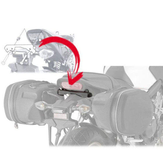 KAPPA ADAPTERIS ŠONINIAM RĖMUI KLX1137 IR TE1137K MONTUOTI NENAUDOJANT CENTRINIO RĖMO KZ1137