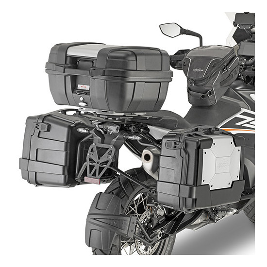 KAPPA STELAŻ KUFRÓW BOCZNYCH SZYBKIEGO MONTAŻU MONOKEY KTM 790 ADVENTURE / R (19) - RÓWNIEŻ POD KUFRY MONOKEY KMS K'MISS