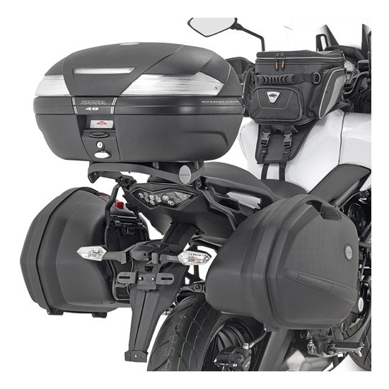 KAPPA MONOKEY ŠONINIO DĖŽĖS LAIKIKLIS KAWASAKI VERSYS 650 (15-25) - TIK K33N K'ROAD DĖŽEI