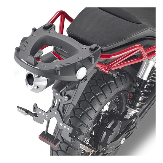 KAPPA VIRŠUTINIS DĖŽĖS LAIKIKLIS MOTO GUZZI V85 TT '19-'23 (BE PLOKŠTELĖS)