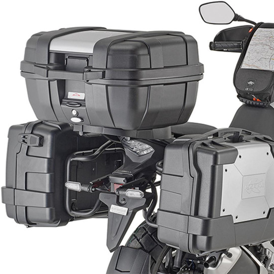 KAPPA MONOKEY ŠONINIS LAIKIKLIS HONDA CB 500X (19-23) NX 500 '24-'25 TAIP PAT TINKA MONOKEY K'MISSION ALIUMINIO LAIKIKLI