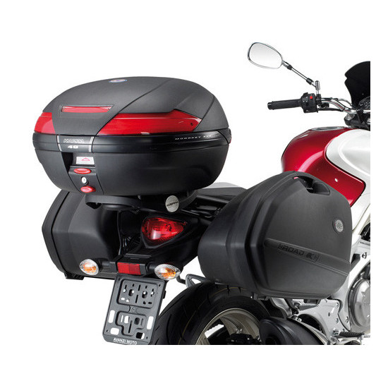 KAPPA STELAŻ KUFRA CENTRALNEGO SUZUKI GLADIUS 650 (09-16) ( Z PŁYTĄ MONOKEY )