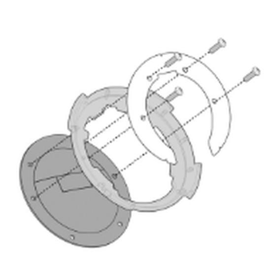 KAPPA TANKLOCK MONTAVIMAS APRILIA TUAREG 660 '21, SUZUKI GSX 1300R HAYABUSA '21-'22