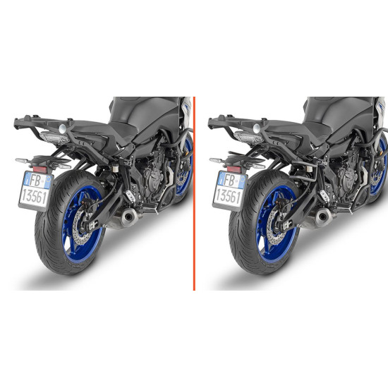 „KAPPA“ GREITAI TVIRTINAMAS ŠONINIS LAIKIKLIS SU IŠIMIMU, „YAMAHA TRACER 7 '20-'25“, „TRACER 7GT '20-'24“