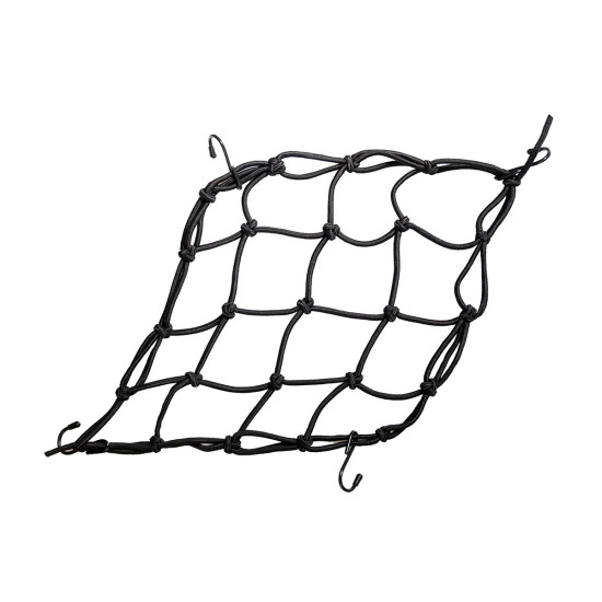 BIKETEC LAGAMINO TINKLAS (VORO FORMOS) 4 MM X 40 CM X 30 CM, 4 KABLIUKAI, JUODAS