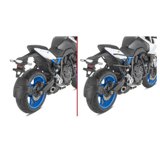 „KAPPA“ GREITAI TVIRTINAMAS ŠONINIS PAGALVIŲ LAIKIKLIS SUZUKI GSX 8R / S '23-'25,