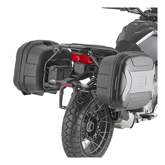 „KAPPA MONOKEY“ ŠONINIO DĖŽIO RĖMAS „MOTO GUZZI STELVIO 1000“ (24–25 m.) – TAIP PAT TINKA „MONOKEY RETRO-FIT“ „KVE K'VEN