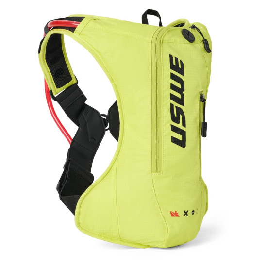 USWE CAMEL BAG OUTLANDER 4 CRAZY YELLOW KOLOR ŻÓŁTY FLUO MOTO / ROWER POJEMNOŚĆ 3L PŁYN (3L+4L PLECAK)
