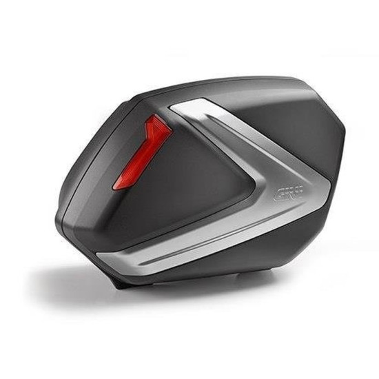 GIVI V37 ŠONINIS DĖŽUTĖ (2 DALYS) MONOKEY (37L) (ALIUMINIS) - IŠPARDAVIMAS