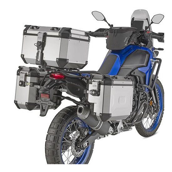 KAPPA 2026 / 01 MONOKEY ŠONINIS ŠONINIO DĖŽĖS LAIKIKLIS YAMAHA TENERE 700 / RALLY '25-'26 - KVG K'VOYAGER ALU ŠONINĖMS D