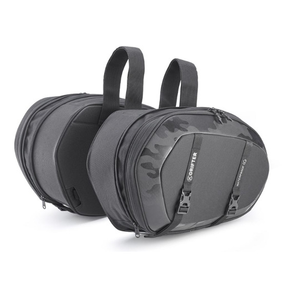 KAPPA ŠONINIAI KREPŠIAI (SU PANELĖMIS) IŠTRAUKIAMI UNIVERSALŪS K'DRIFTER 40–52 L (PORA) (AUKŠTIS 34 CM X GELIO 10–15 CM 