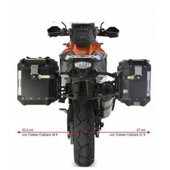 KAPPA STELAŻ KUFRÓW BOCZNYCH MONOKEY CAM SIDE KTM 1190 ADVENTURE / R '13-'16, 1050 ADVENTURE '15-'16 , 1090 ADVENTURE '1